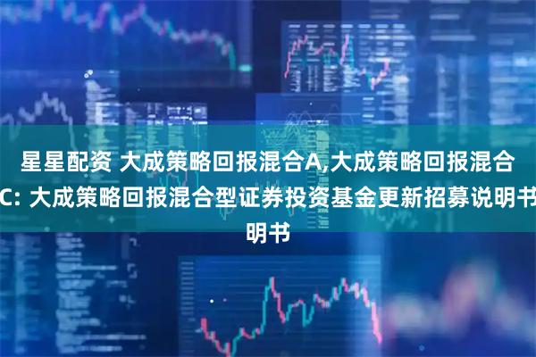 星星配资 大成策略回报混合A,大成策略回报混合C: 大成策略回报混合型证券投资基金更新招募说明书
