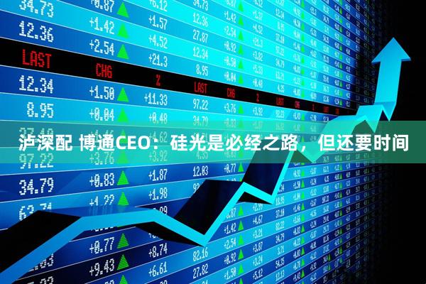 泸深配 博通CEO：硅光是必经之路，但还要时间